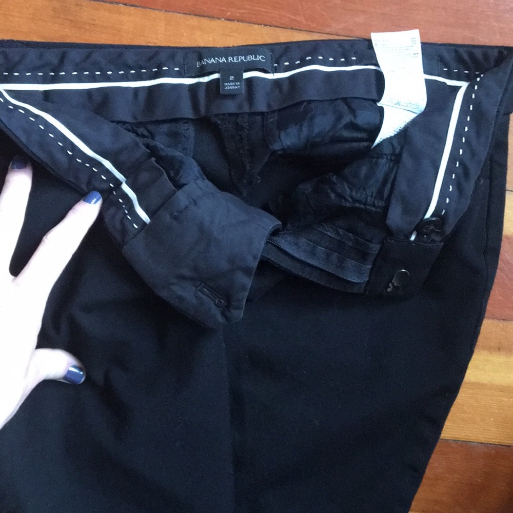 Sloan Banana republic black pants